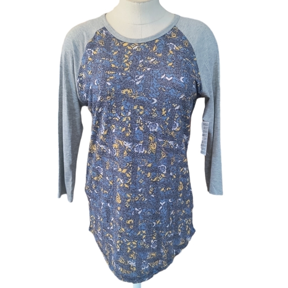 NWT LuLaRoe Randy 3/4 Sleeve Baseball T Size S
